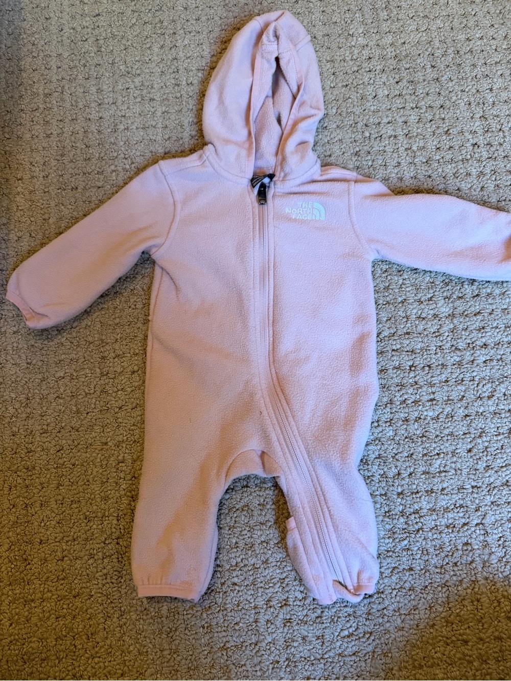 The North Face Pink Baby Fleece